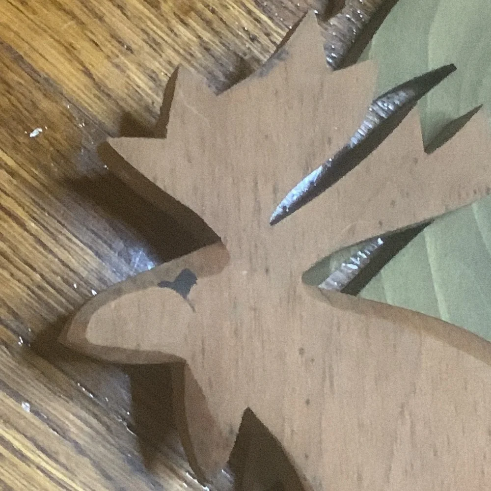 Hand crafted Moose Pine Tree Rustic Cabin Hooks Hanger